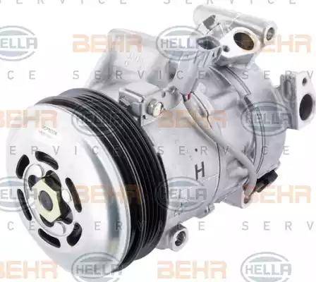 BEHR HELLA SERVICE 8FK 351 005-251 - Компресор, кондиціонер autozip.com.ua