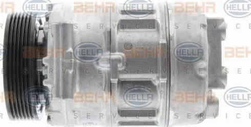 BEHR HELLA Service 8FK 351 006-391 - Компресор, кондиціонер autozip.com.ua