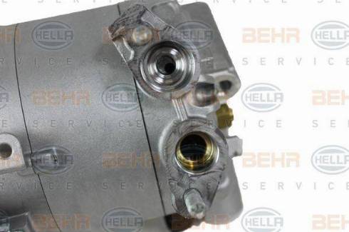 BEHR HELLA SERVICE 8FK 351 006-231 - Компресор, кондиціонер autozip.com.ua