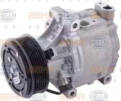 BEHR HELLA SERVICE 8FK 351 002-381 - Компресор, кондиціонер autozip.com.ua