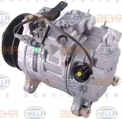 BEHR HELLA SERVICE 8FK 351 002-331 - Компресор, кондиціонер autozip.com.ua