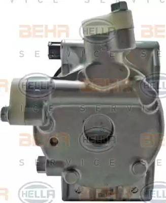 BEHR HELLA SERVICE 8FK 351 002-211 - Компресор, кондиціонер autozip.com.ua