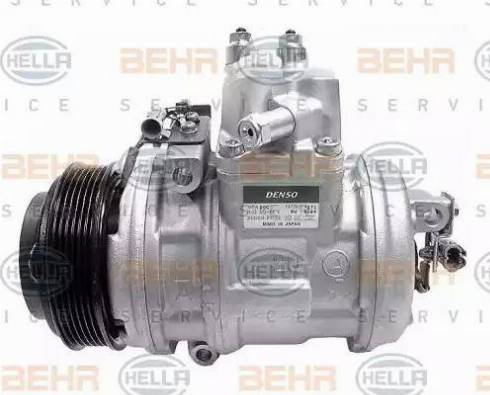 BEHR HELLA SERVICE 8FK 351 109-111 - Компресор, кондиціонер autozip.com.ua