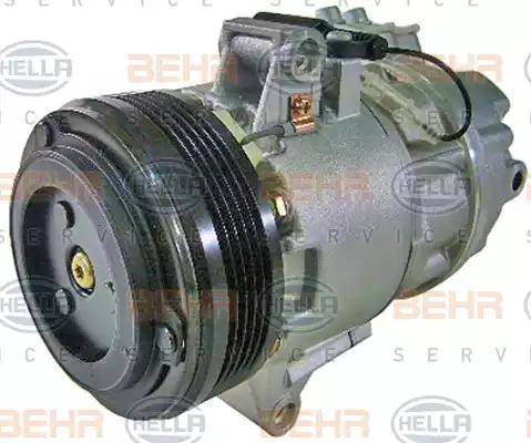 BEHR HELLA SERVICE 8FK 351 109-881 - Компресор, кондиціонер autozip.com.ua