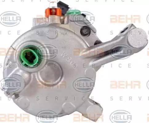 BEHR HELLA SERVICE 8FK 351 105-251 - Компресор, кондиціонер autozip.com.ua
