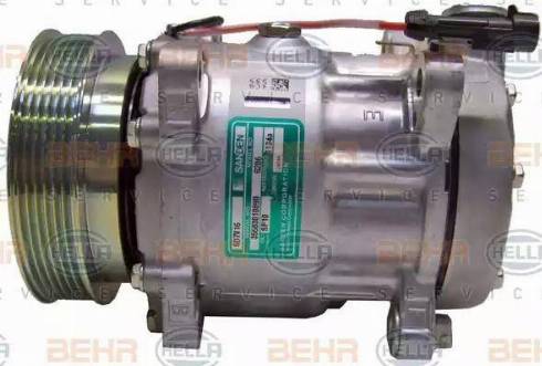 BEHR HELLA SERVICE 8FK 351 106-451 - Компресор, кондиціонер autozip.com.ua