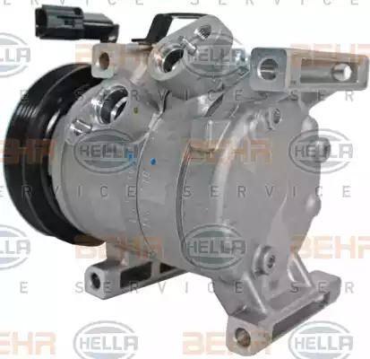 BEHR HELLA SERVICE 8FK 351 106-371 - Компресор, кондиціонер autozip.com.ua