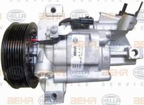 BEHR HELLA SERVICE 8FK 351 106-291 - Компресор, кондиціонер autozip.com.ua