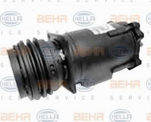 BEHR HELLA SERVICE 8FK 351 100-561 - Компресор, кондиціонер autozip.com.ua
