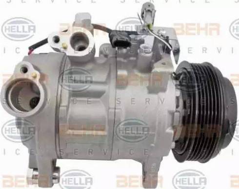 BEHR HELLA SERVICE 8FK 351 100-601 - Компресор, кондиціонер autozip.com.ua