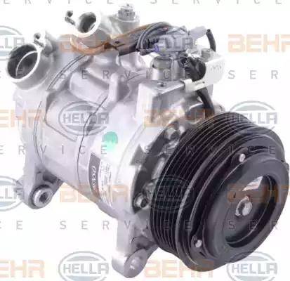 BEHR HELLA SERVICE 8FK 351 100-101 - Компресор, кондиціонер autozip.com.ua