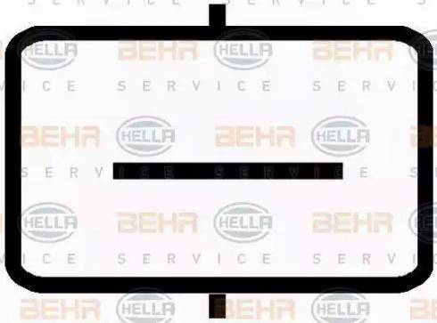 BEHR HELLA Service 8FK 351 132-581 - Компресор, кондиціонер autozip.com.ua