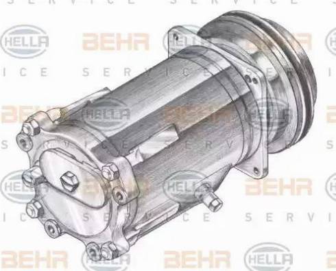 BEHR HELLA SERVICE 8FK 351 108-361 - Компресор, кондиціонер autozip.com.ua