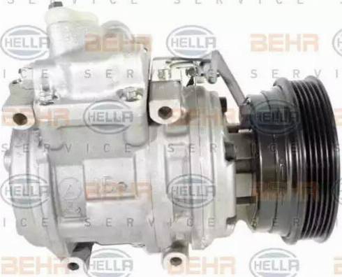 BEHR HELLA SERVICE 8FK 351 108-261 - Компресор, кондиціонер autozip.com.ua