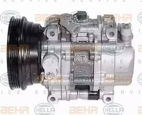 BEHR HELLA SERVICE 8FK 351 114-031 - Компресор, кондиціонер autozip.com.ua