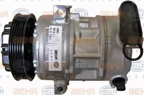BEHR HELLA SERVICE 8FK 351 114-111 - Компресор, кондиціонер autozip.com.ua