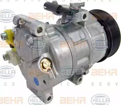 BEHR HELLA SERVICE 8FK 351 114-211 - Компресор, кондиціонер autozip.com.ua