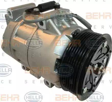 BEHR HELLA SERVICE 8FK 351 114-711 - Компресор, кондиціонер autozip.com.ua