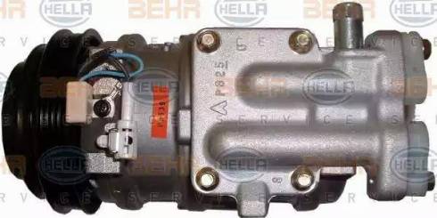 BEHR HELLA SERVICE 8FK 351 110-691 - Компресор, кондиціонер autozip.com.ua