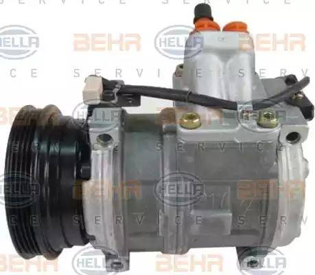 BEHR HELLA Service 8FK 351 110-091 - Компресор, кондиціонер autozip.com.ua