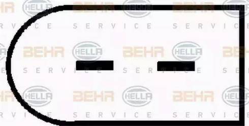 BEHR HELLA Service 8FK 351 110-971 - Компресор, кондиціонер autozip.com.ua