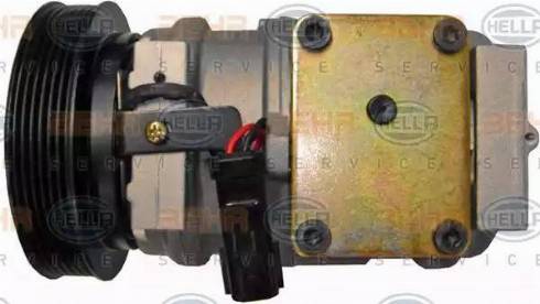 BEHR HELLA SERVICE 8FK 351 110-761 - Компресор, кондиціонер autozip.com.ua