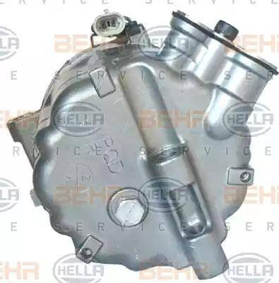 BEHR HELLA SERVICE 8FK 351 134-791 - Компресор, кондиціонер autozip.com.ua