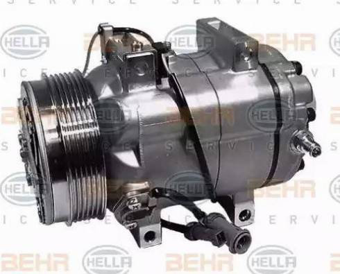 BEHR HELLA SERVICE 8FK 351 133-401 - Компресор, кондиціонер autozip.com.ua