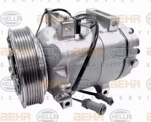 BEHR HELLA Service 8FK 351 133-371 - Компресор, кондиціонер autozip.com.ua