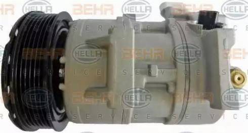 BEHR HELLA Service 8FK 351 125-621 - Компресор, кондиціонер autozip.com.ua