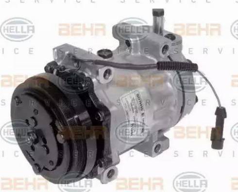 BEHR HELLA SERVICE 8FK 351 126-421 - Компресор, кондиціонер autozip.com.ua