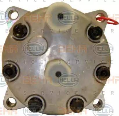 BEHR HELLA SERVICE 8FK 351 126-541 - Компресор, кондиціонер autozip.com.ua