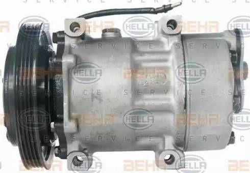 BEHR HELLA SERVICE 8FK 351 126-621 - Компресор, кондиціонер autozip.com.ua