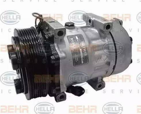 BEHR HELLA SERVICE 8FK 351 126-061 - Компресор, кондиціонер autozip.com.ua