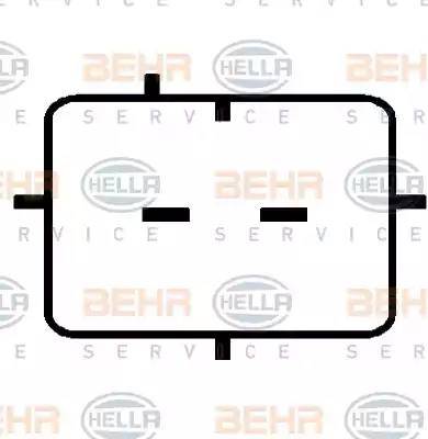 BEHR HELLA Service 8FK 351 126-861 - Компресор, кондиціонер autozip.com.ua