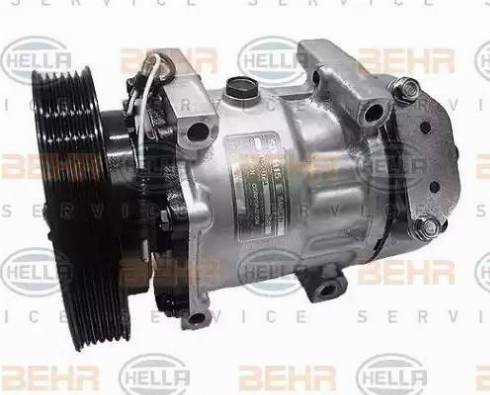 BEHR HELLA SERVICE 8FK 351 126-301 - Компресор, кондиціонер autozip.com.ua