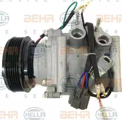 BEHR HELLA Service 8FK 351 121-521 - Компресор, кондиціонер autozip.com.ua