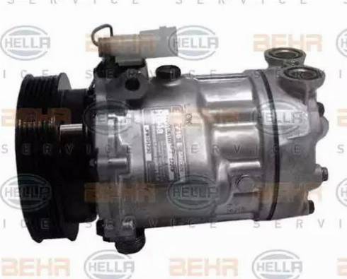 BEHR HELLA SERVICE 8FK 351 127-421 - Компресор, кондиціонер autozip.com.ua