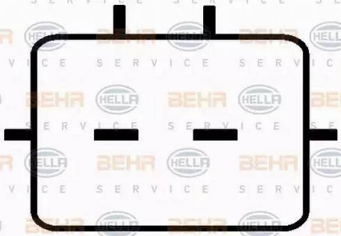 BEHR HELLA Service 8FK 351 127-841 - Компресор, кондиціонер autozip.com.ua