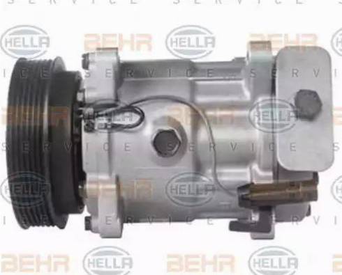 BEHR HELLA SERVICE 8FK 351 127-801 - Компресор, кондиціонер autozip.com.ua