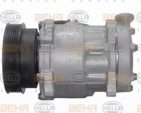 BEHR HELLA SERVICE 8FK 351 127-811 - Компресор, кондиціонер autozip.com.ua