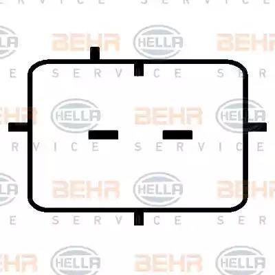 BEHR HELLA Service 8FK 351 127-871 - Компресор, кондиціонер autozip.com.ua