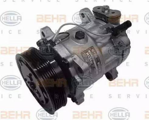 BEHR HELLA SERVICE 8FK 351 127-301 - Компресор, кондиціонер autozip.com.ua