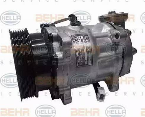 BEHR HELLA SERVICE 8FK 351 127-311 - Компресор, кондиціонер autozip.com.ua