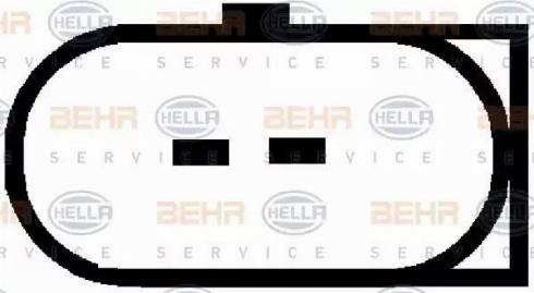 BEHR HELLA Service 8FK 351 127-881 - Компресор, кондиціонер autozip.com.ua