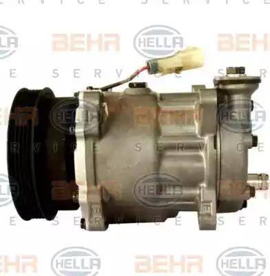 BEHR HELLA SERVICE 8FK 351 127-771 - Компресор, кондиціонер autozip.com.ua