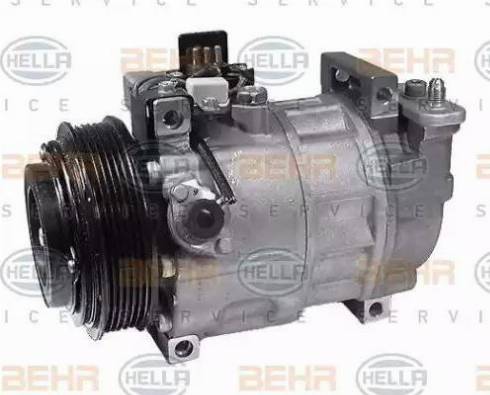 BEHR HELLA SERVICE 8FK 351 175-021 - Компресор, кондиціонер autozip.com.ua