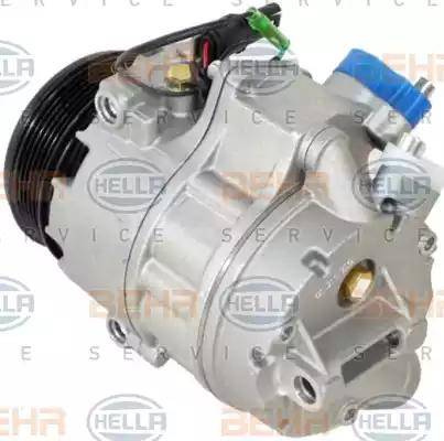 BEHR HELLA SERVICE 8FK 351 340-941 - Компресор, кондиціонер autozip.com.ua