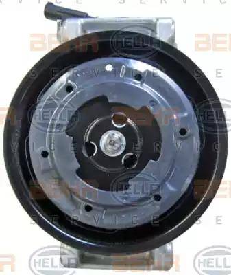 BEHR HELLA Service 8FK 351 340-471 - Компресор, кондиціонер autozip.com.ua