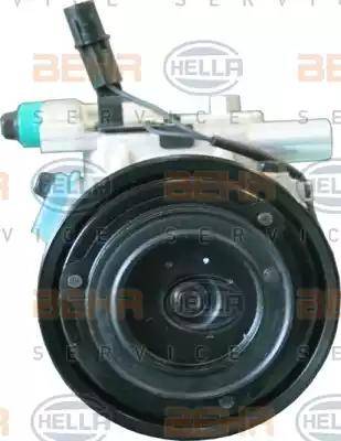 BEHR HELLA SERVICE 8FK 351 340-051 - Компресор, кондиціонер autozip.com.ua